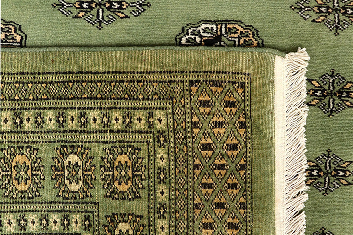 Olive Bokhara 8' 3 x 11' 9 - No. 59479 - ALRUG Rug Store