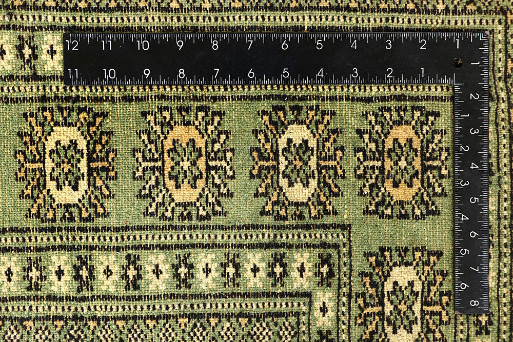 Olive Bokhara 8' 3 x 11' 9 - No. 59479 - ALRUG Rug Store