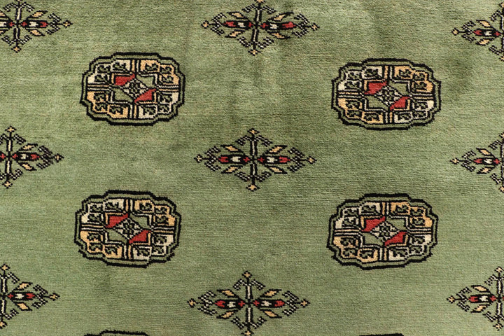 Olive Bokhara 8' 1 x 11' 10 - No. 59482 - ALRUG Rug Store