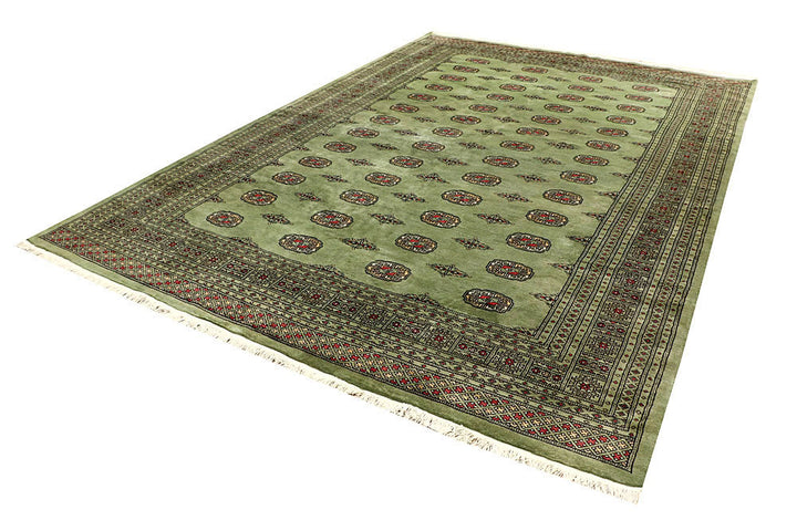 Olive Bokhara 8' 1 x 11' 10 - No. 59482 - ALRUG Rug Store