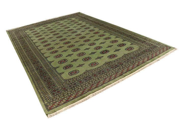 Olive Bokhara 8' 1 x 11' 10 - No. 59482 - ALRUG Rug Store
