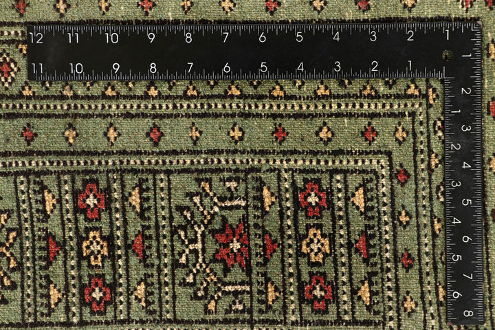 Olive Bokhara 8' 1 x 11' 10 - No. 59482 - ALRUG Rug Store