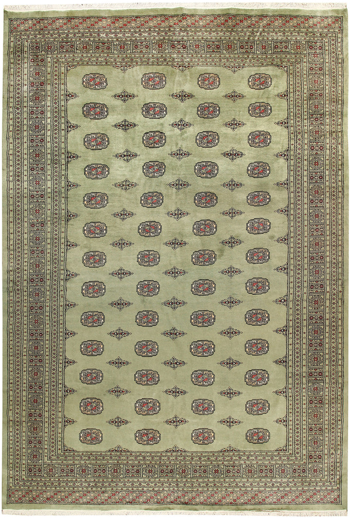 Olive Bokhara 8' 1 x 11' 10 - No. 59482 - ALRUG Rug Store