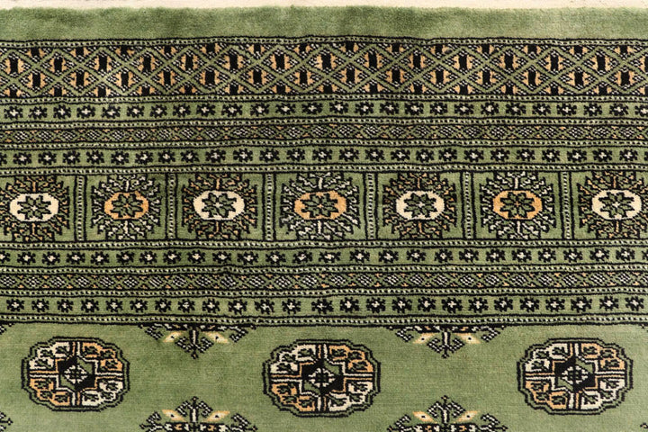 Olive Bokhara 8' 2 x 12' 3 - No. 59483 - ALRUG Rug Store
