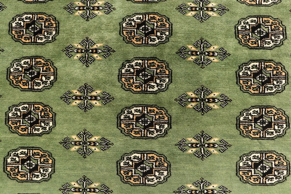 Olive Bokhara 8' 2 x 12' 3 - No. 59483 - ALRUG Rug Store