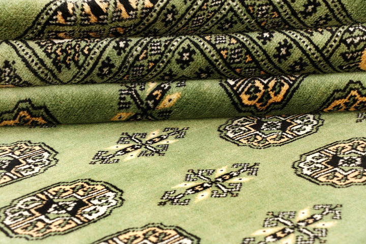 Olive Bokhara 8' 2 x 12' 3 - No. 59483 - ALRUG Rug Store