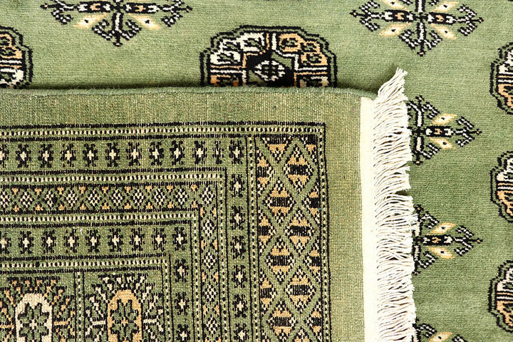 Olive Bokhara 8' 2 x 12' 3 - No. 59483 - ALRUG Rug Store