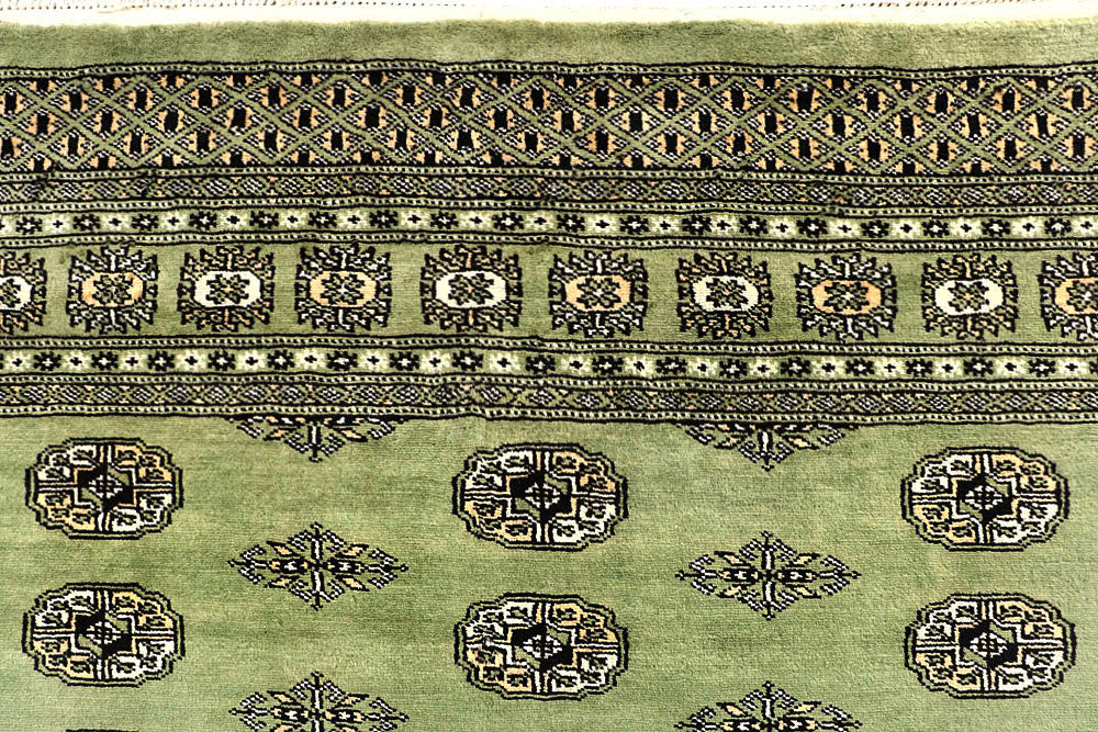 Olive Bokhara 8' 4 x 11' 10 - No. 59485 - ALRUG Rug Store