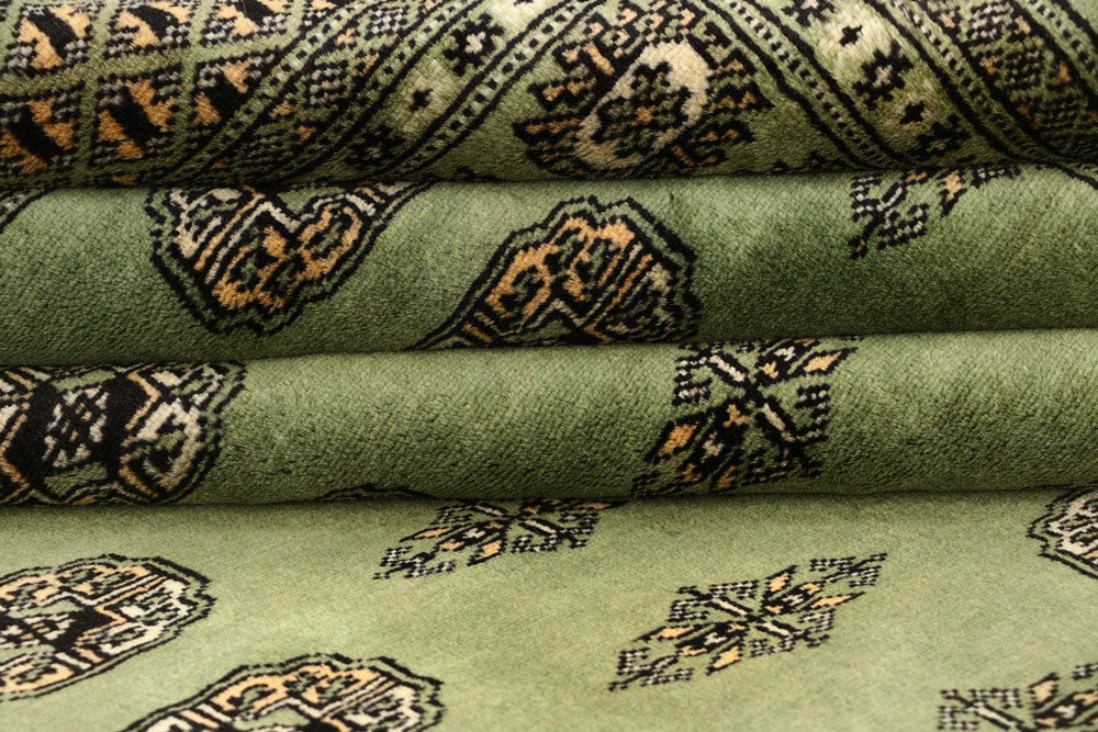 Olive Bokhara 8' 4 x 11' 10 - No. 59485 - ALRUG Rug Store