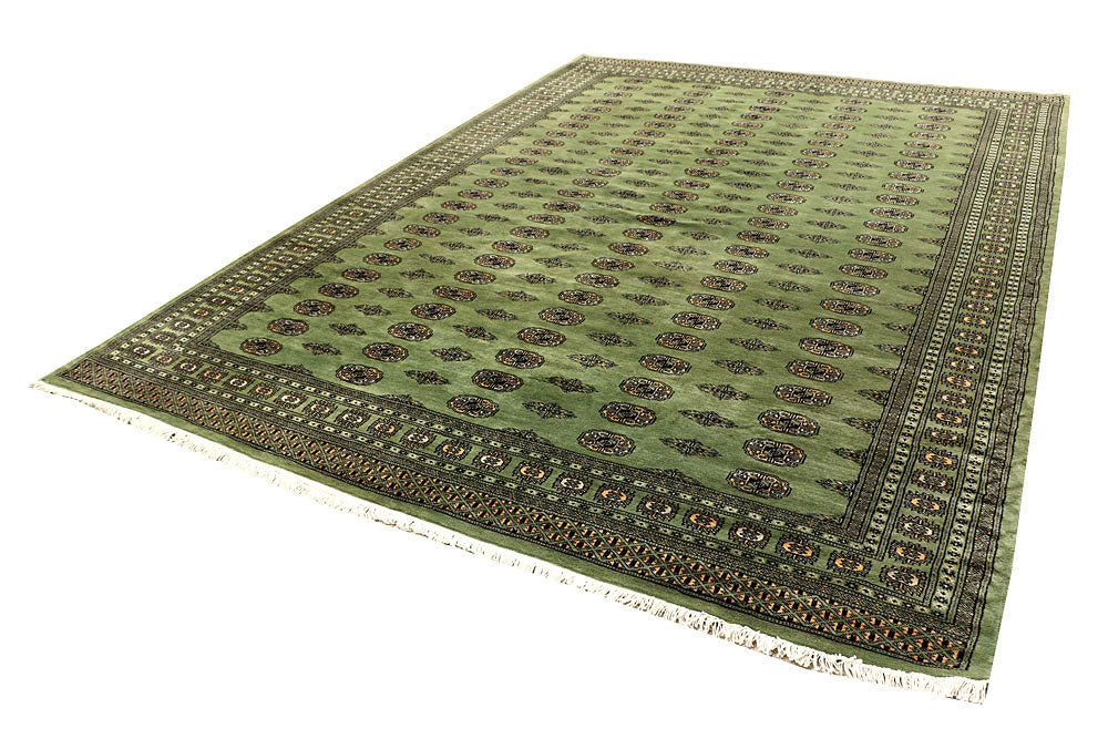 Olive Bokhara 8' 4 x 11' 10 - No. 59485 - ALRUG Rug Store