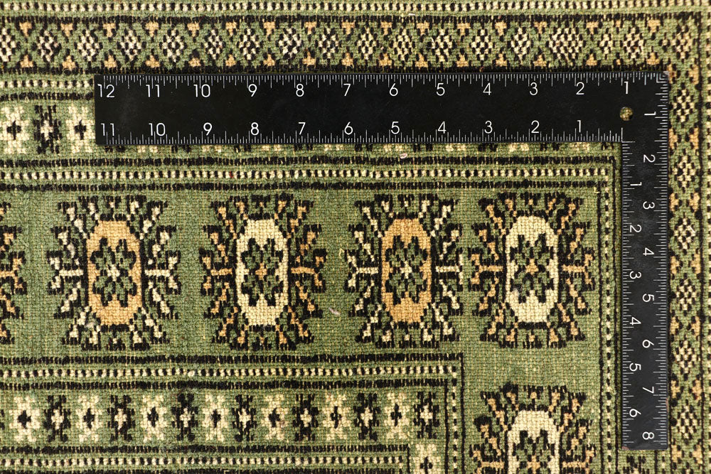 Olive Bokhara 8' 4 x 11' 10 - No. 59485 - ALRUG Rug Store