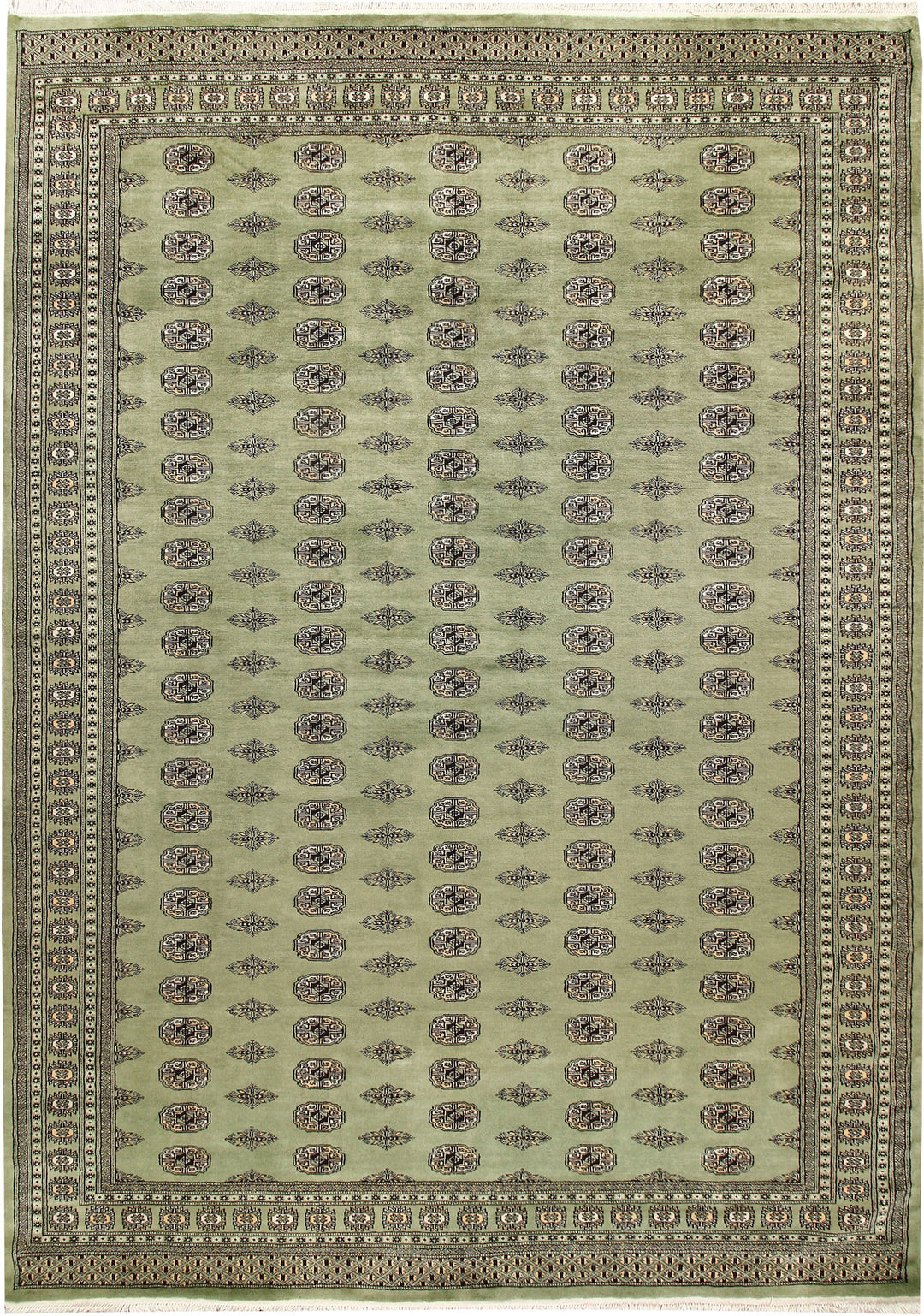 Olive Bokhara 8' 4 x 11' 10 - No. 59485 - ALRUG Rug Store