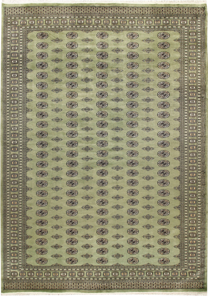 Olive Bokhara 8' 4 x 11' 10 - No. 59485 - ALRUG Rug Store