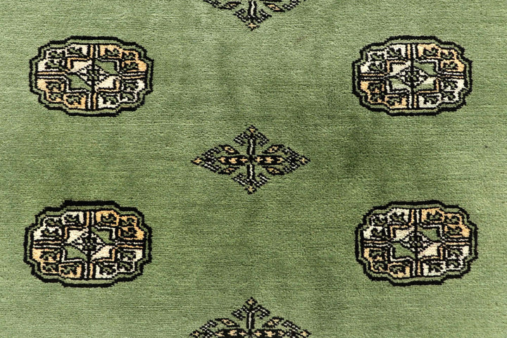 Dark Sea Green Bokhara 8' 1 x 11' 11 - No. 59486 - ALRUG Rug Store
