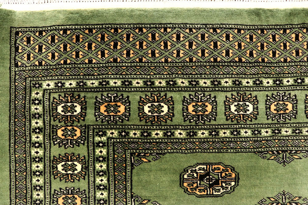 Olivedrab Bokhara 8' 2 x 11' 5 - No. 59487 - ALRUG Rug Store