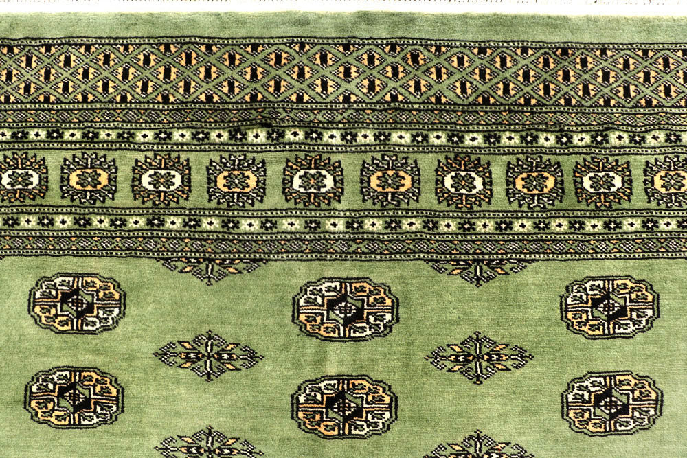 Olivedrab Bokhara 8' 2 x 11' 5 - No. 59487 - ALRUG Rug Store
