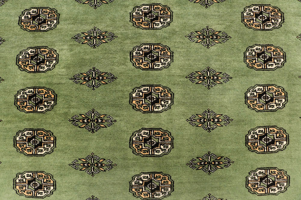 Olivedrab Bokhara 8' 2 x 11' 5 - No. 59487 - ALRUG Rug Store