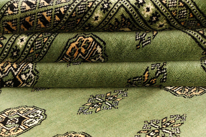 Olivedrab Bokhara 8' 2 x 11' 5 - No. 59487 - ALRUG Rug Store