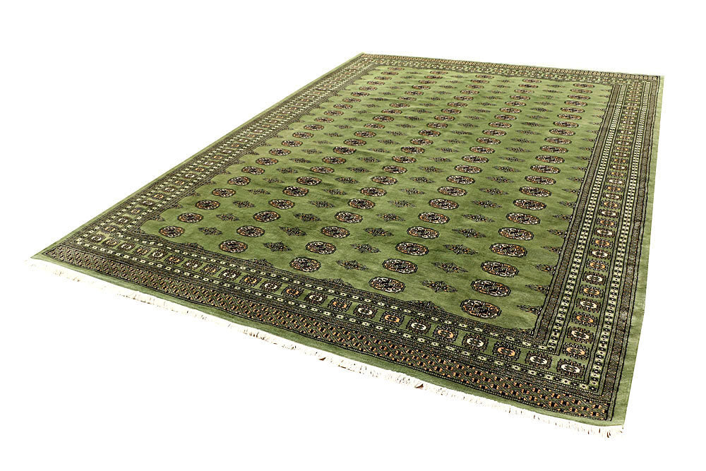 Olivedrab Bokhara 8' 2 x 11' 5 - No. 59487 - ALRUG Rug Store