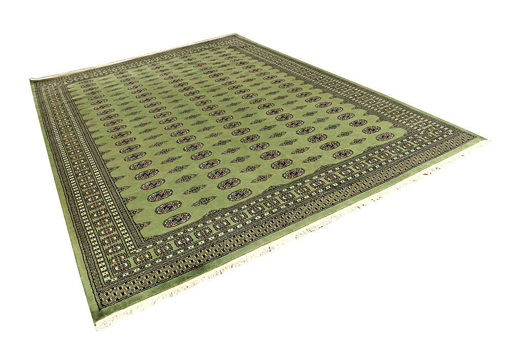 Olivedrab Bokhara 8' 2 x 11' 5 - No. 59487 - ALRUG Rug Store