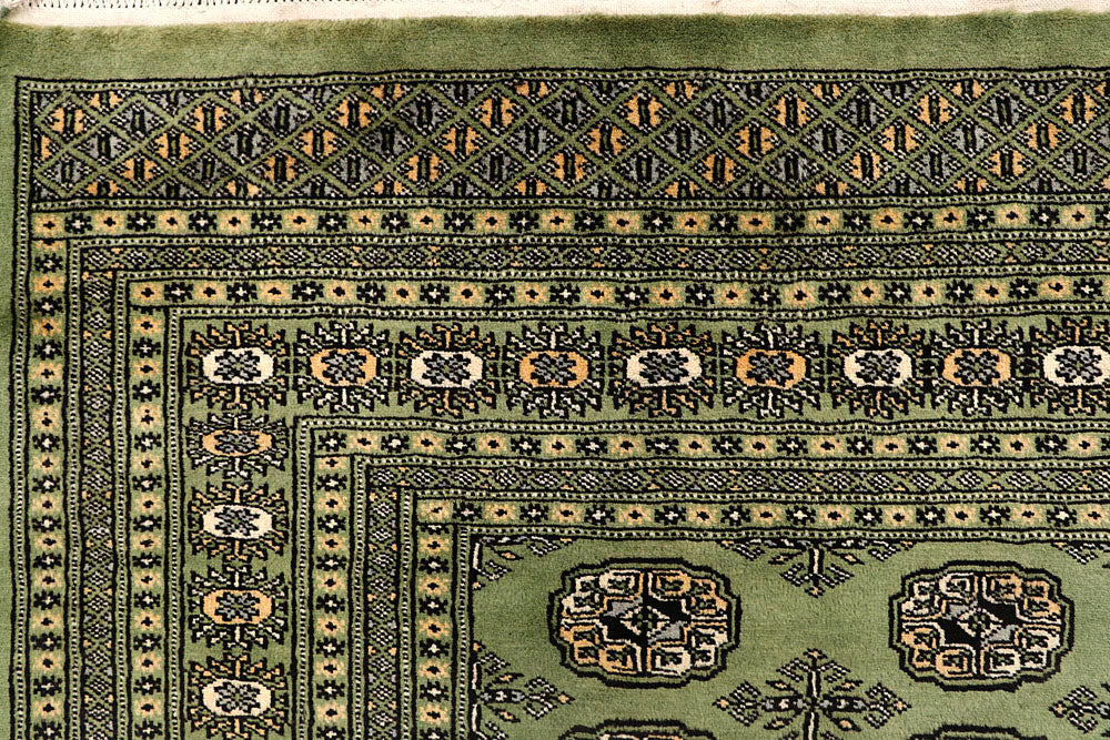 Olivedrab Bokhara 8' 2 x 11' 9 - No. 59488 - ALRUG Rug Store