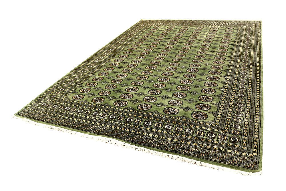 Olivedrab Bokhara 8' 2 x 11' 9 - No. 59488 - ALRUG Rug Store
