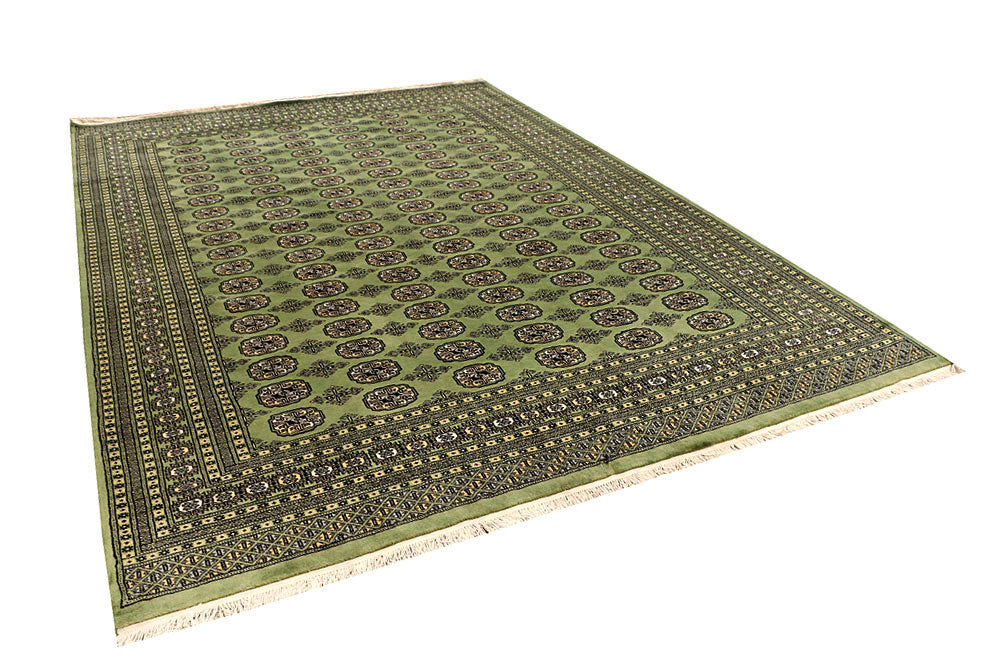 Olivedrab Bokhara 8' 2 x 11' 9 - No. 59488 - ALRUG Rug Store
