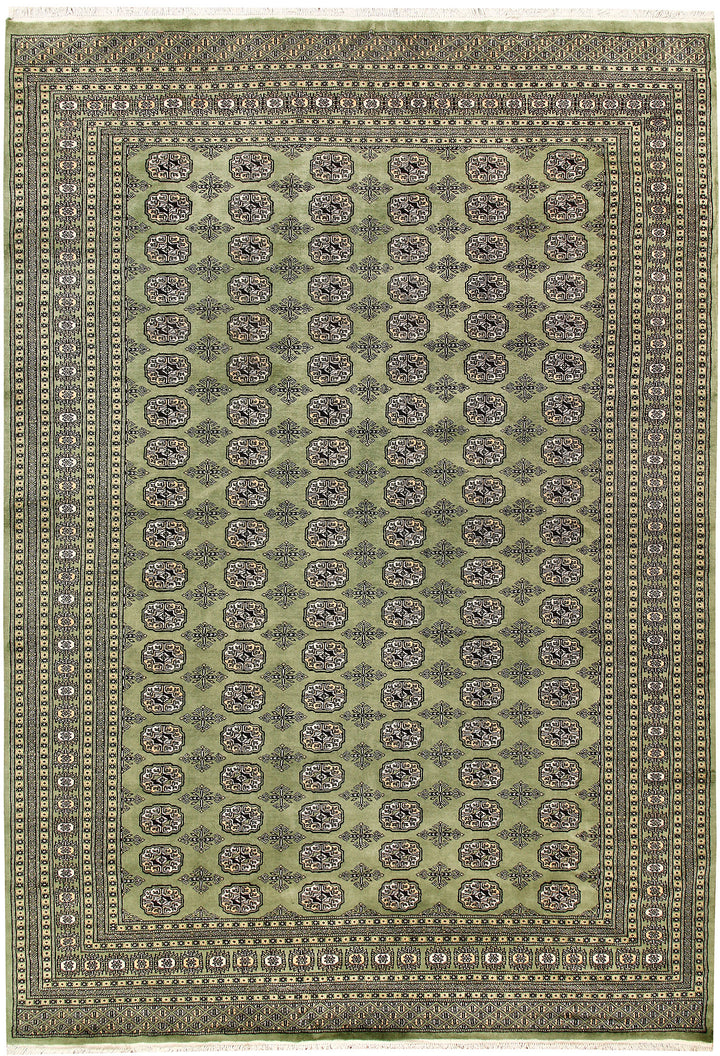 Olivedrab Bokhara 8' 2 x 11' 9 - No. 59488 - ALRUG Rug Store