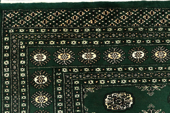 Darkgreen Bokhara 7' 10 x 10' 5 - No. 59489 - ALRUG Rug Store