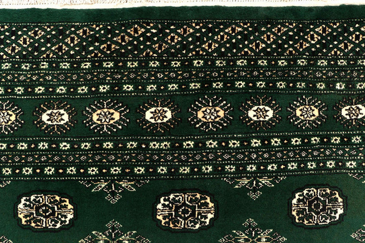 Darkgreen Bokhara 7' 10 x 10' 5 - No. 59489 - ALRUG Rug Store