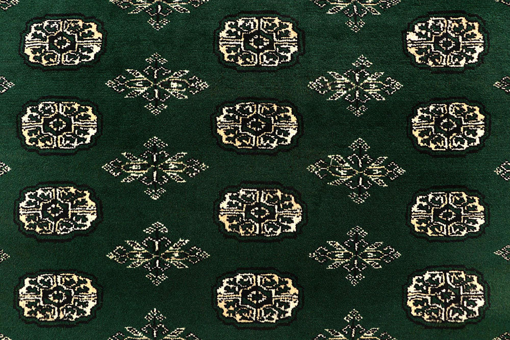 Darkgreen Bokhara 7' 10 x 10' 5 - No. 59489 - ALRUG Rug Store