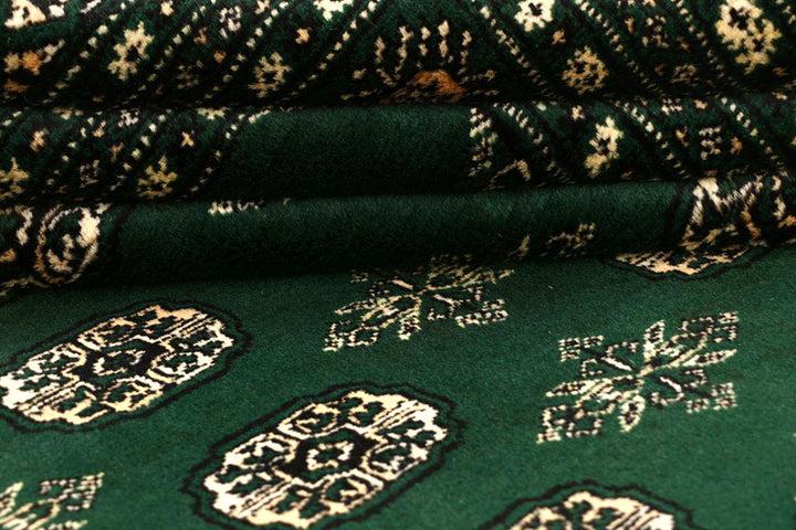 Darkgreen Bokhara 7' 10 x 10' 5 - No. 59489 - ALRUG Rug Store