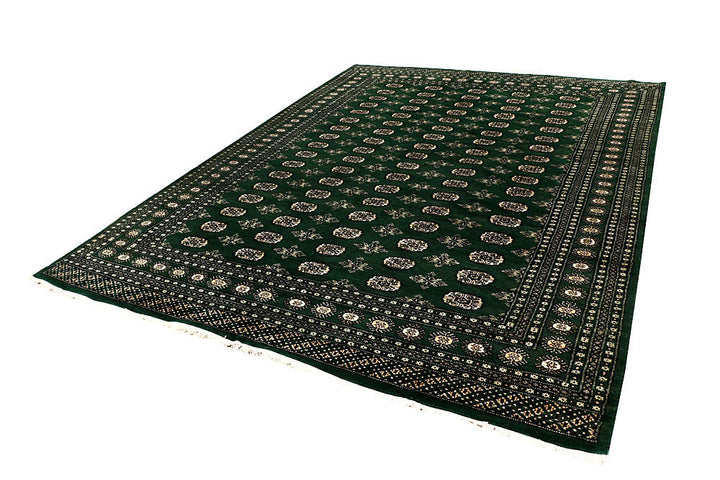 Darkgreen Bokhara 7' 10 x 10' 5 - No. 59489 - ALRUG Rug Store