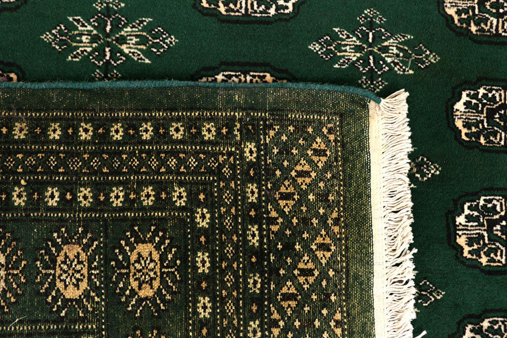 Darkgreen Bokhara 7' 10 x 10' 5 - No. 59489 - ALRUG Rug Store