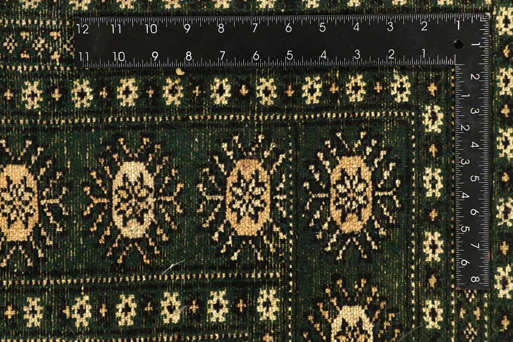 Darkgreen Bokhara 7' 10 x 10' 5 - No. 59489 - ALRUG Rug Store