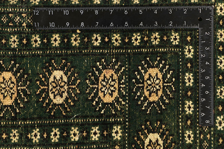 Darkgreen Bokhara 7' 10 x 10' 5 - No. 59489 - ALRUG Rug Store