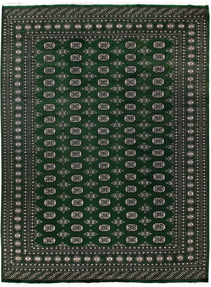 Darkgreen Bokhara 7' 10 x 10' 5 - No. 59489 - ALRUG Rug Store