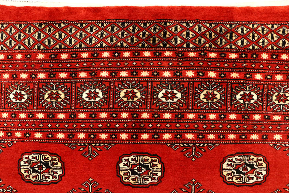 Orange Red Bokhara 7' 11 x 11' 1 - No. 59490 - ALRUG Rug Store