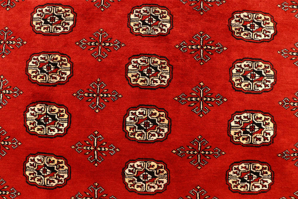 Orange Red Bokhara 7' 11 x 11' 1 - No. 59490 - ALRUG Rug Store