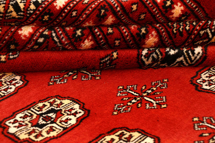 Orange Red Bokhara 7' 11 x 11' 1 - No. 59490 - ALRUG Rug Store