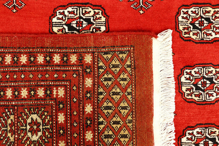 Orange Red Bokhara 7' 11 x 11' 1 - No. 59490 - ALRUG Rug Store