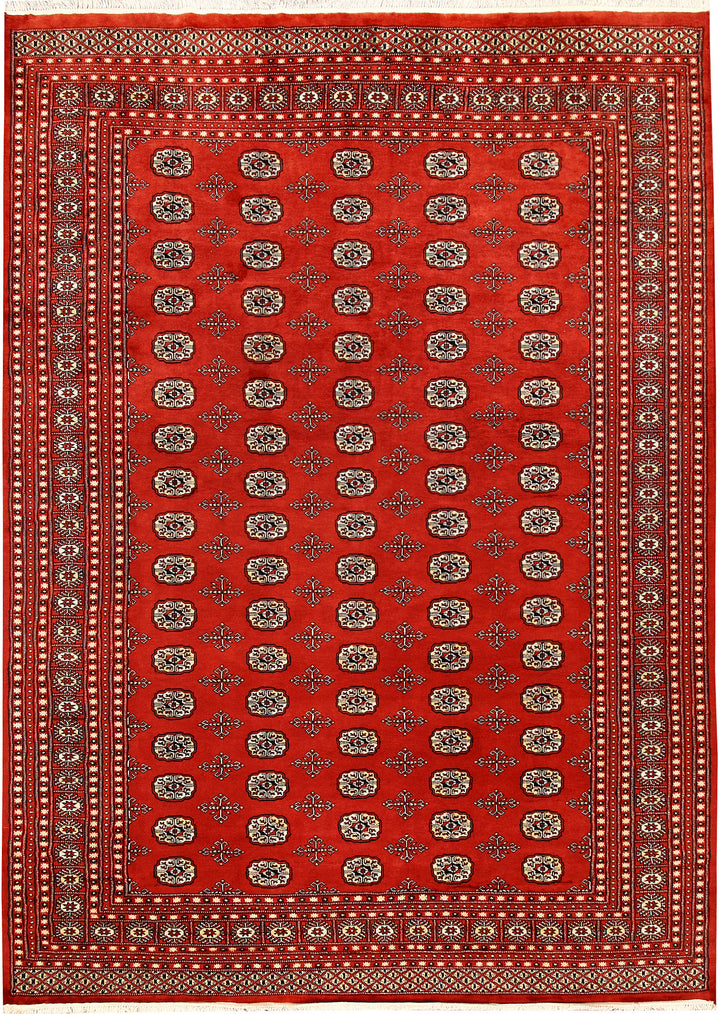 Orange Red Bokhara 7' 11 x 11' 1 - No. 59490 - ALRUG Rug Store