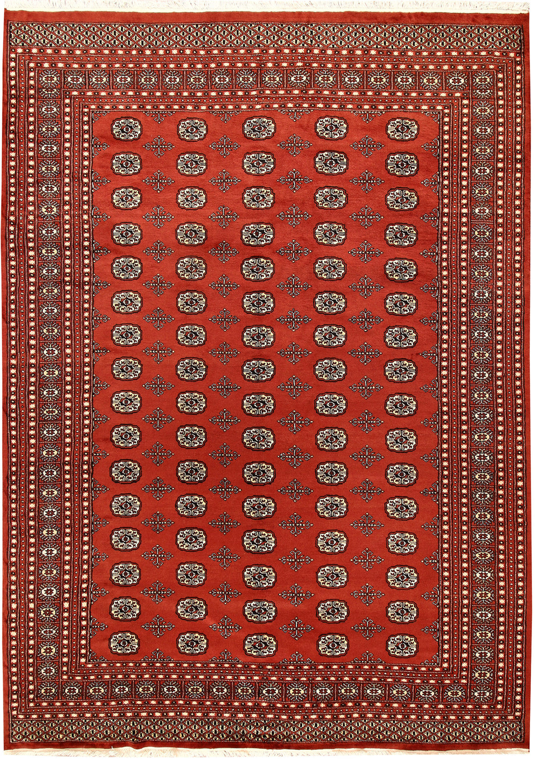 Tomato Bokhara 8' x 11' - No. 59491 - ALRUG Rug Store