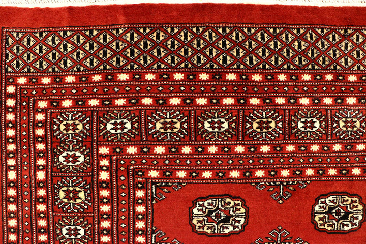 Orange Red Bokhara 8' x 11' 1 - No. 59492 - ALRUG Rug Store
