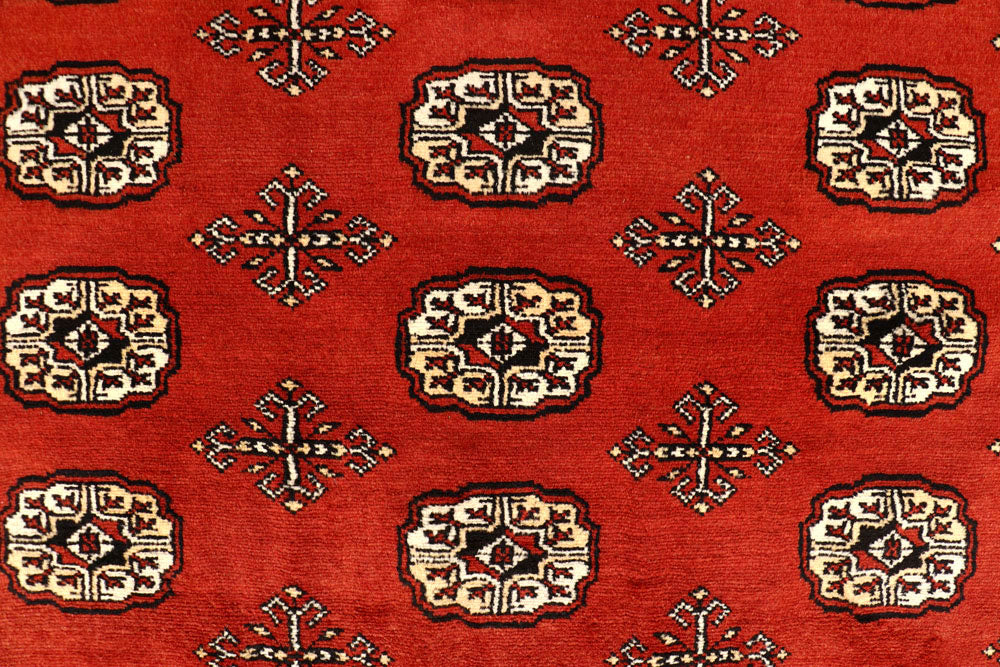 Orange Red Bokhara 8' x 11' 1 - No. 59492 - ALRUG Rug Store