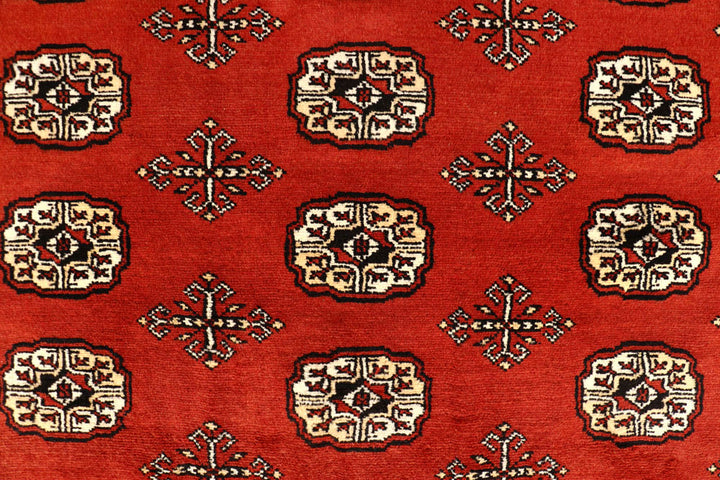 Orange Red Bokhara 8' x 11' 1 - No. 59492 - ALRUG Rug Store