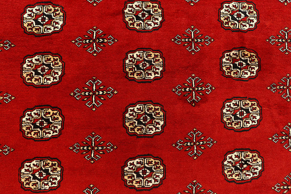 Firebrick Bokhara 8' 2 x 10' 10 - No. 59493 - ALRUG Rug Store