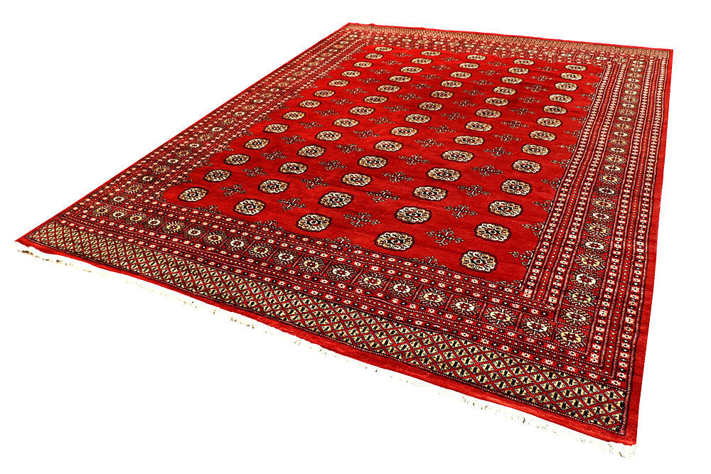 Firebrick Bokhara 8' 2 x 10' 10 - No. 59493 - ALRUG Rug Store