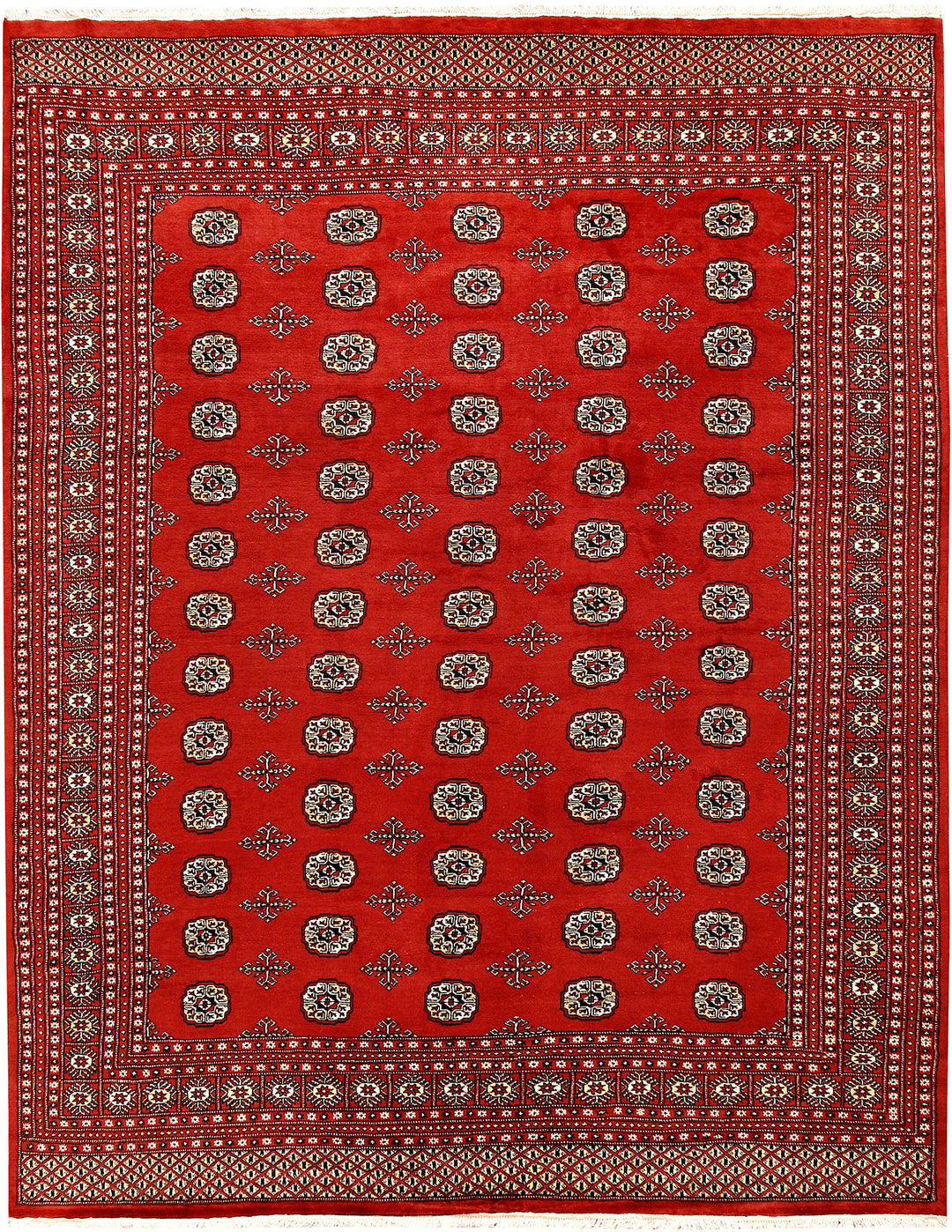 Firebrick Bokhara 8' 2 x 10' 10 - No. 59493 - ALRUG Rug Store