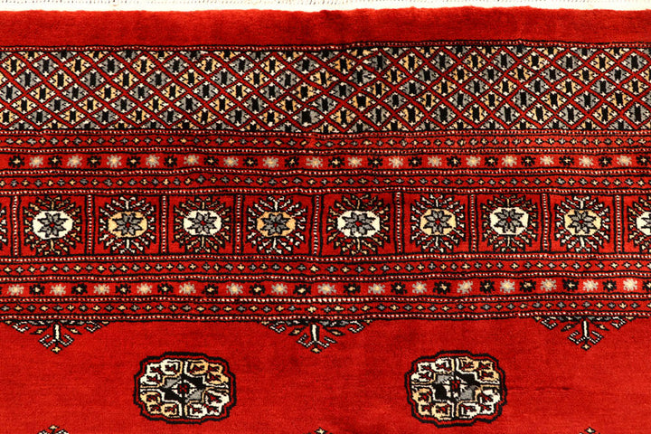 Orange Red Bokhara 8' 1 x 11' 7 - No. 59494 - ALRUG Rug Store